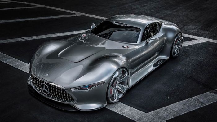 To Νέο υβριδικό hypercar συνολικής απόδοσης 1.300 ίππων  από τη Mercedes-AMG θα είναι έτοιμο το 2017. (Εδώ Mercedes-AMG Vision GT Concept)

